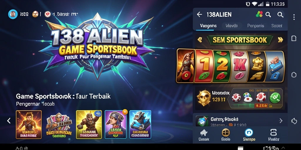 Tampilan menarik dari permainan taruhan di 138ALIEN.