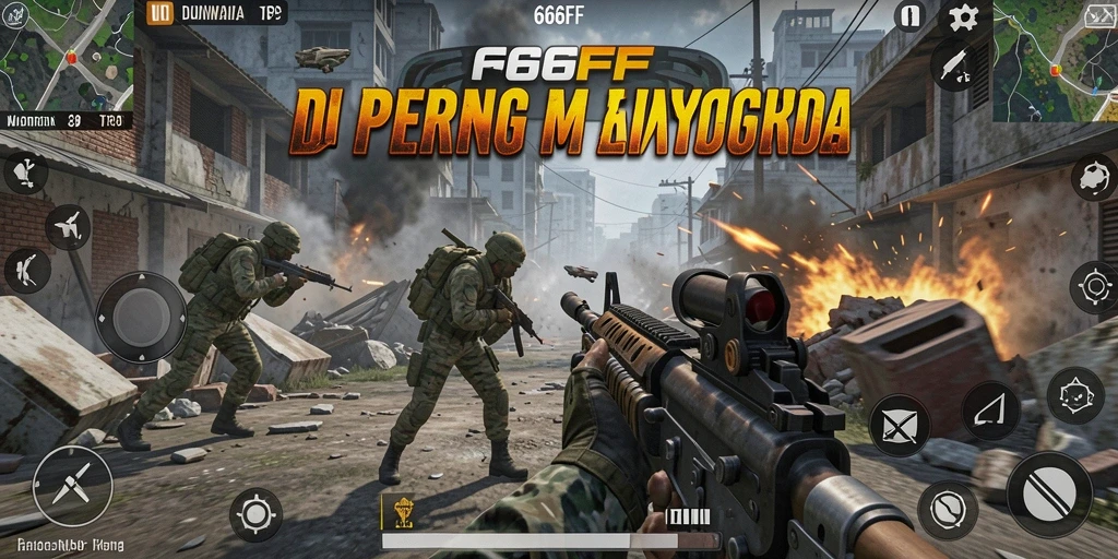 Tampilan gameplay TPS yang seru dan menegangkan.