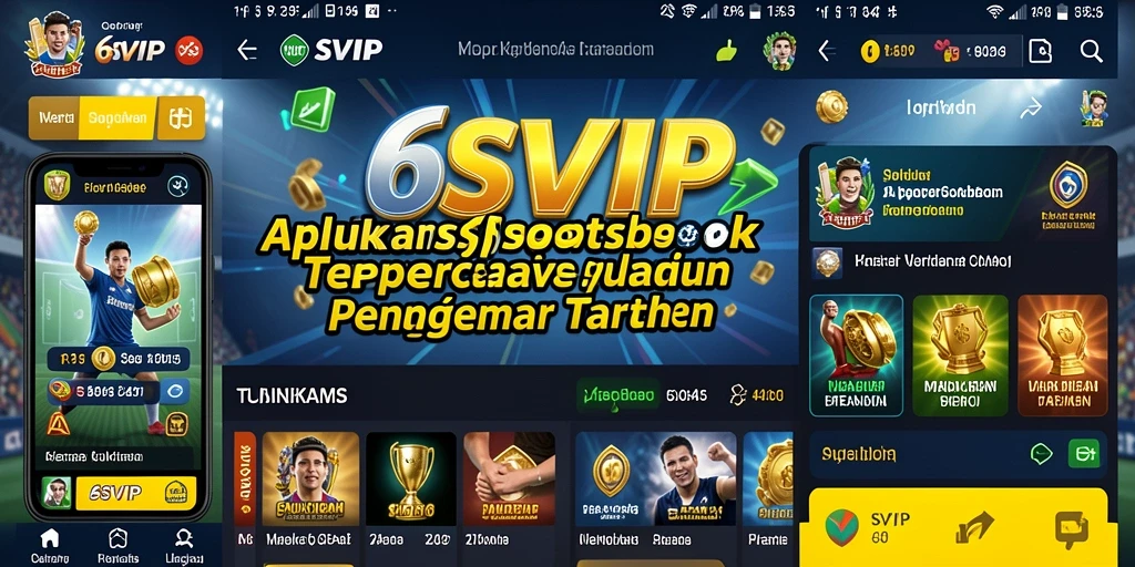 Tampilan gameplay Sportsbook yang menarik dan interaktif di 6SVIP.