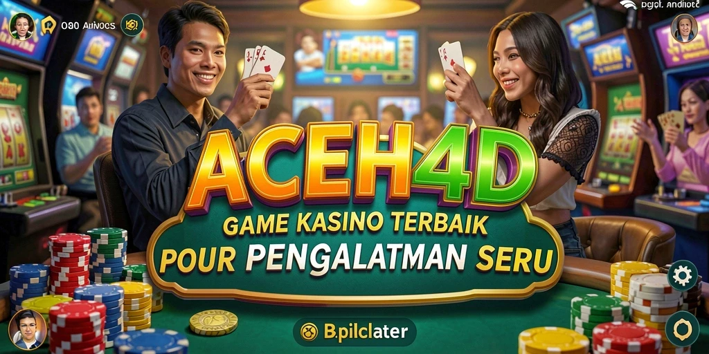 Screenshot ACEH4D menampilkan gameplay Kasino yang mendebarkan.