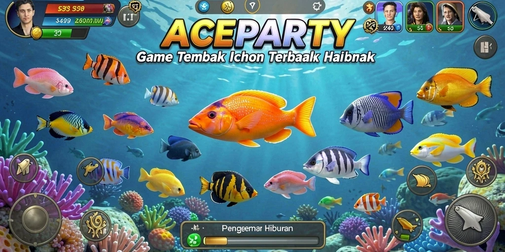 Screenshot gameplay Tembak Ikan yang seru dan mengasyikkan.