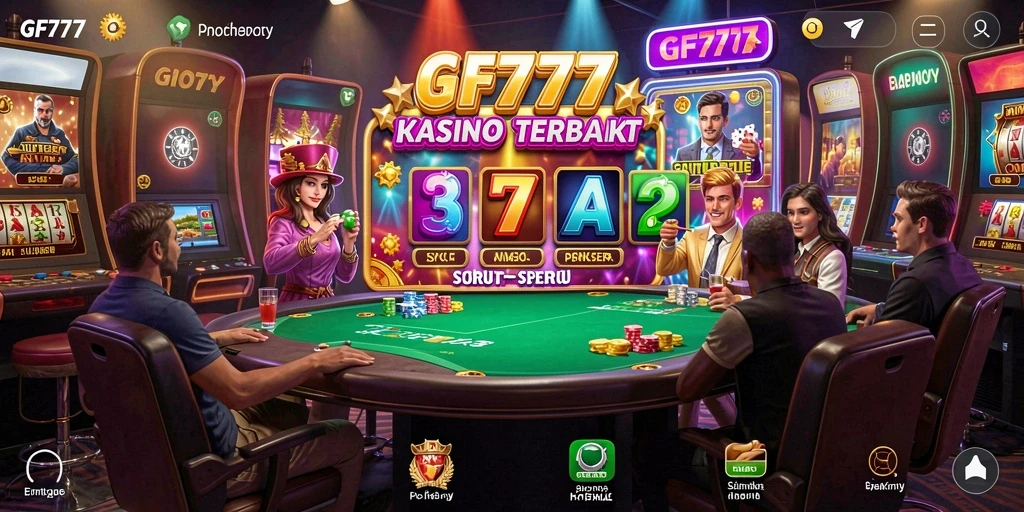 Tampilan gameplay seru dari aplikasi Kasino GF777.