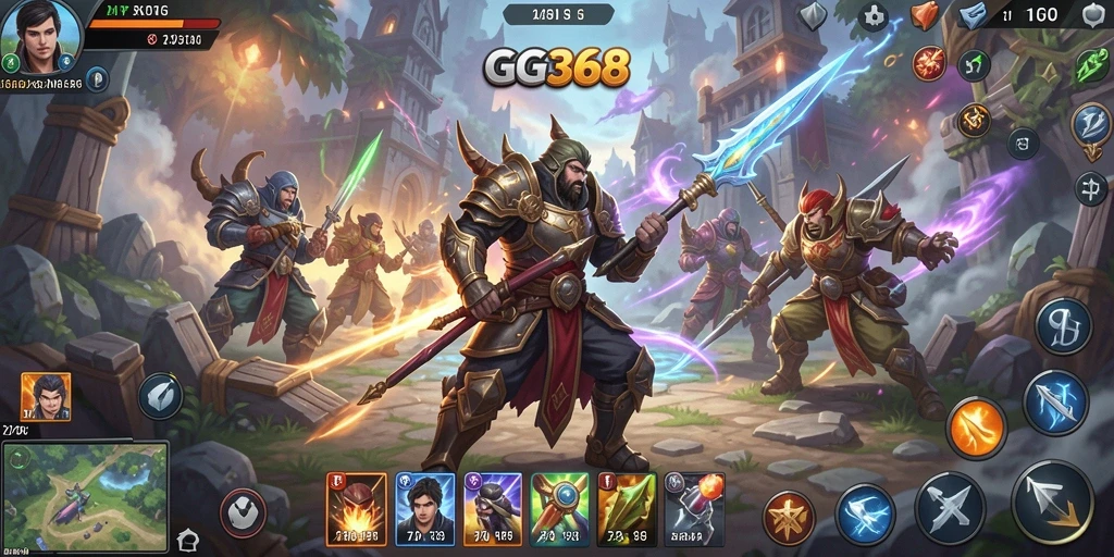 Tampilan menarik dari gameplay SLG GG368 yang menantang.