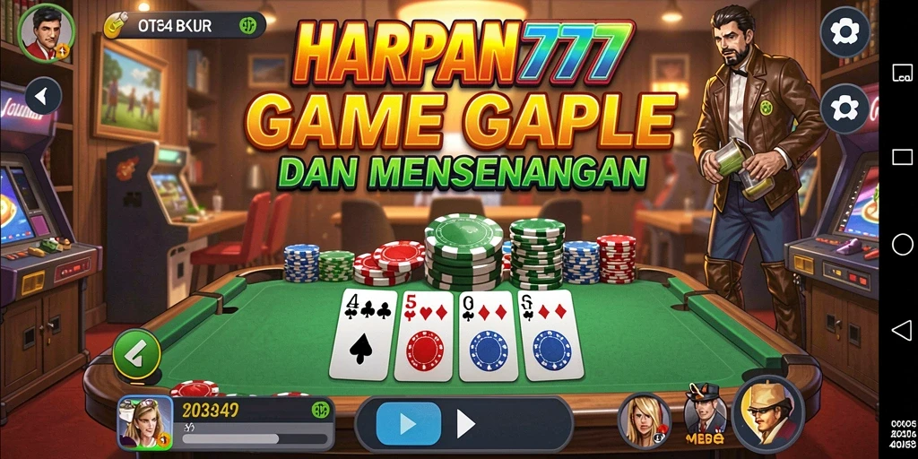 Tampilan gameplay seru dalam HARAPAN777 yang menarik.
