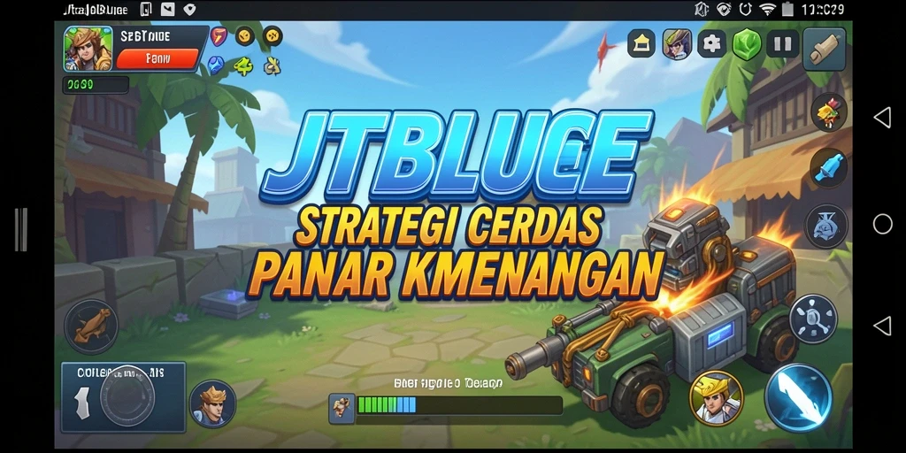 Tampilan strategi dinamis dan interaktif dalam JTBLUE.