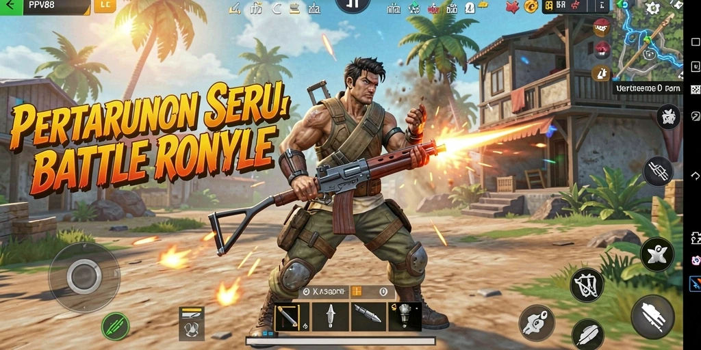 Gameplay intens di PPV88 dengan aksi Battle Royale yang mendebarkan.