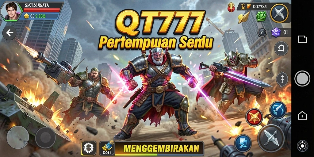 Gameplay QT777 yang seru dan mendebarkan.