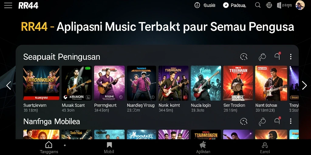 Gameplay menarik dari RR44 yang menghadirkan pengalaman musik seru.