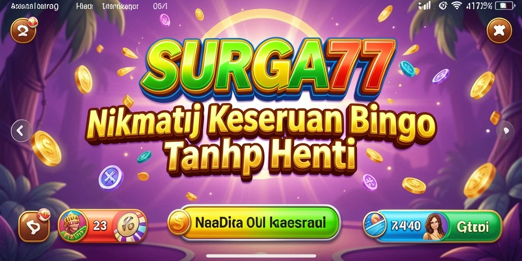 Tampilan gameplay seru dari SURGA77 yang menarik untuk dimainkan.